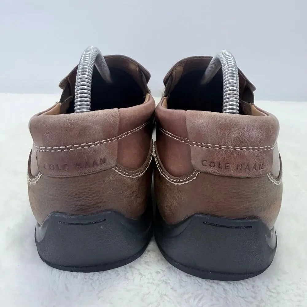 Cole Haan Tucker Venetian Brown Leather Driving Loafers Men’s Size 10.5